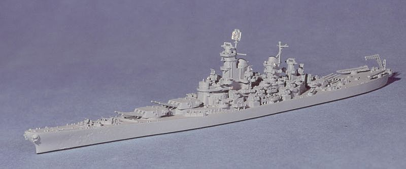 Battleship "Iowa" (1 p.) USA 1943 Neptun N 1300